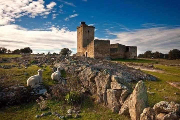 Casa Familiar La Lunara Caces Buitenkant foto